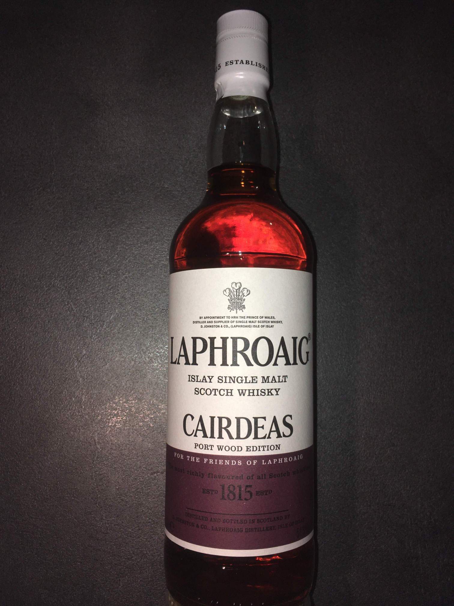 Laphroaig Cairdeas 2013 lleach Edition - Feis Ile 2013 - Port Wood Edition - UK-Bottling