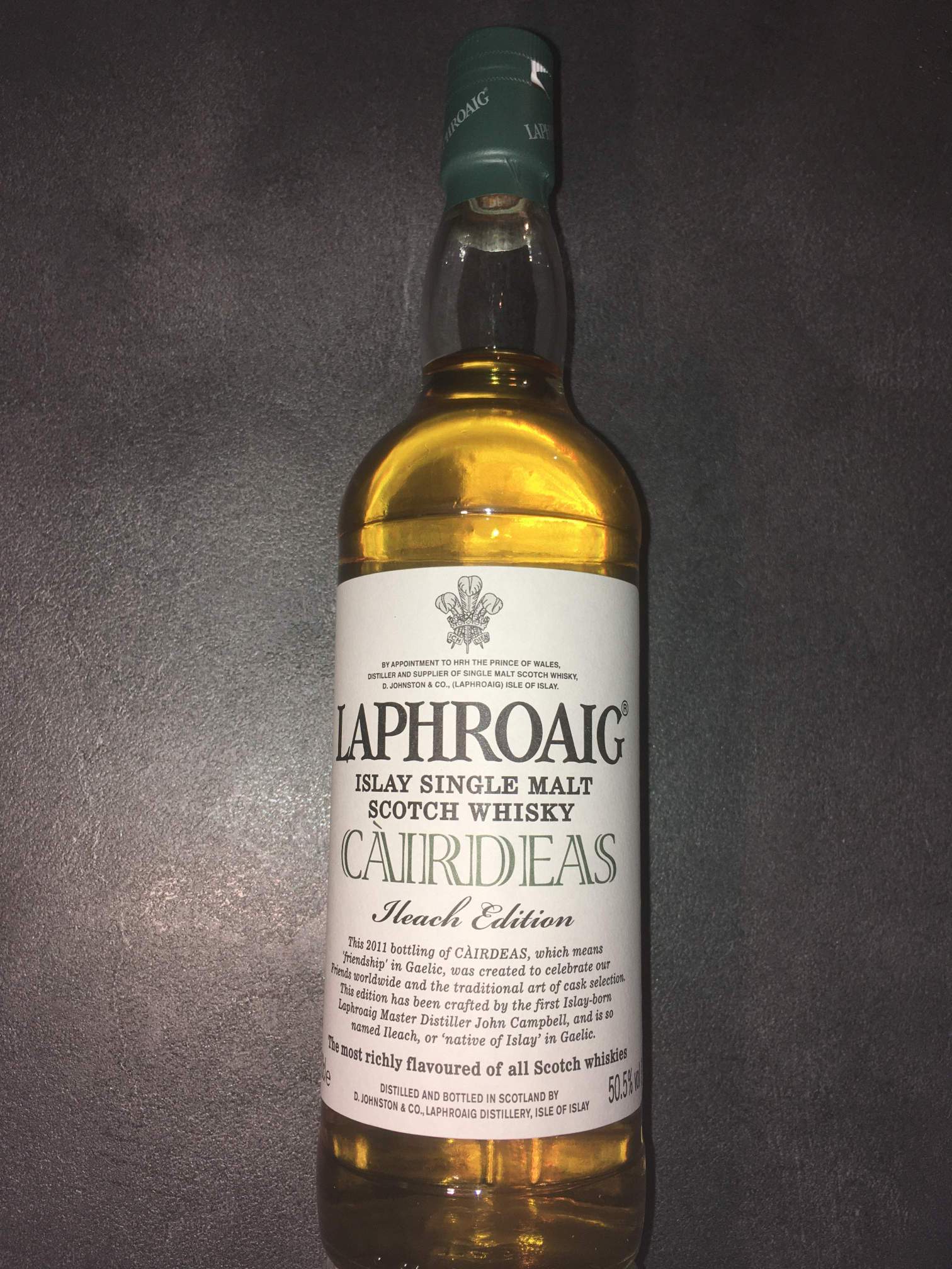 Laphroaig Cairdeas 2011 lleach Edition - Feis Ile 2011 - UK-Bottling